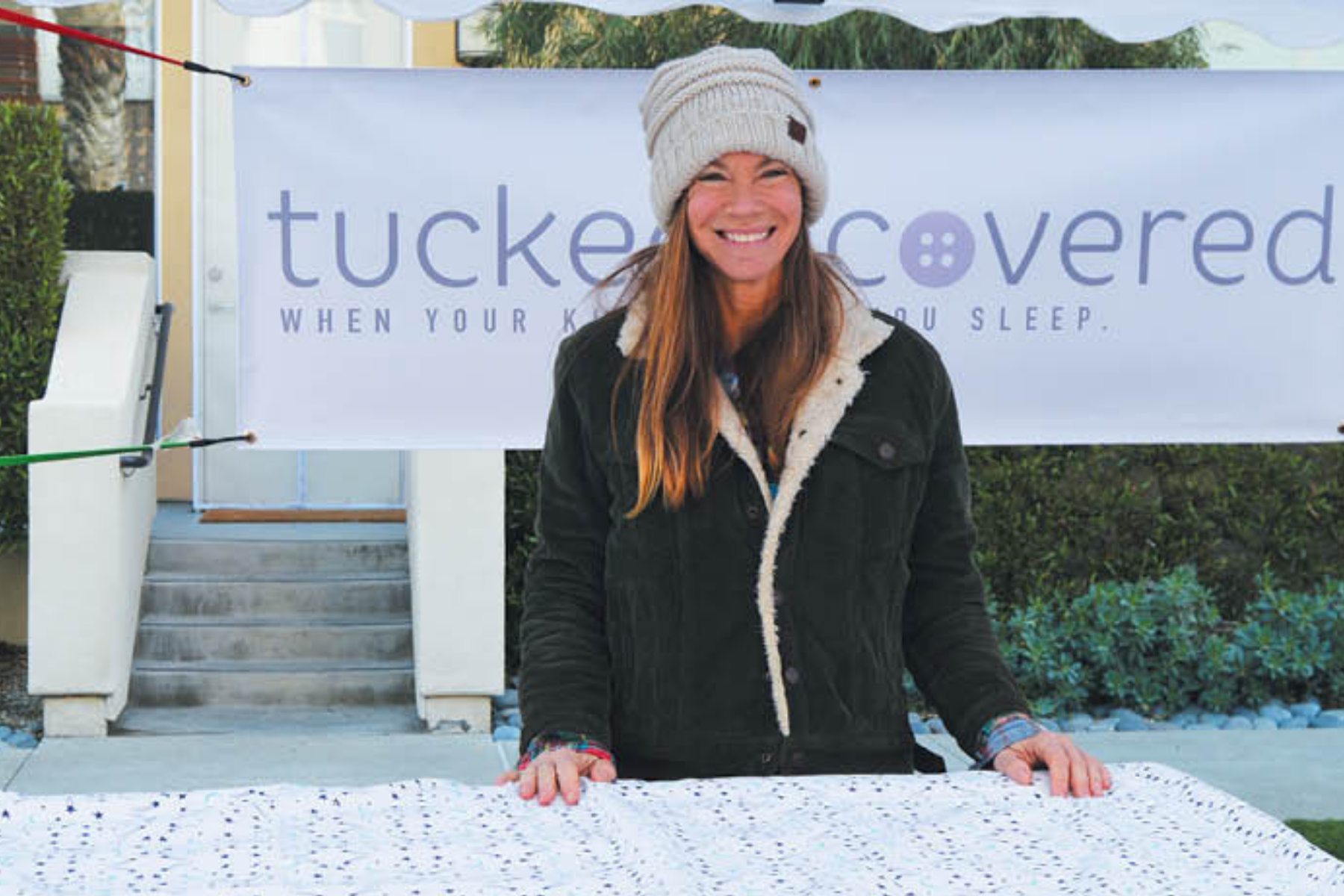Business Spotlight: Playa Vista mom hopes to bring families a restful night’s sleep with Tucked + Covered