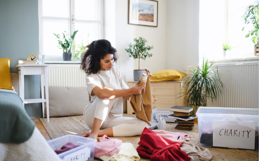 Use the energy of spring cleaning to clear away the clutter